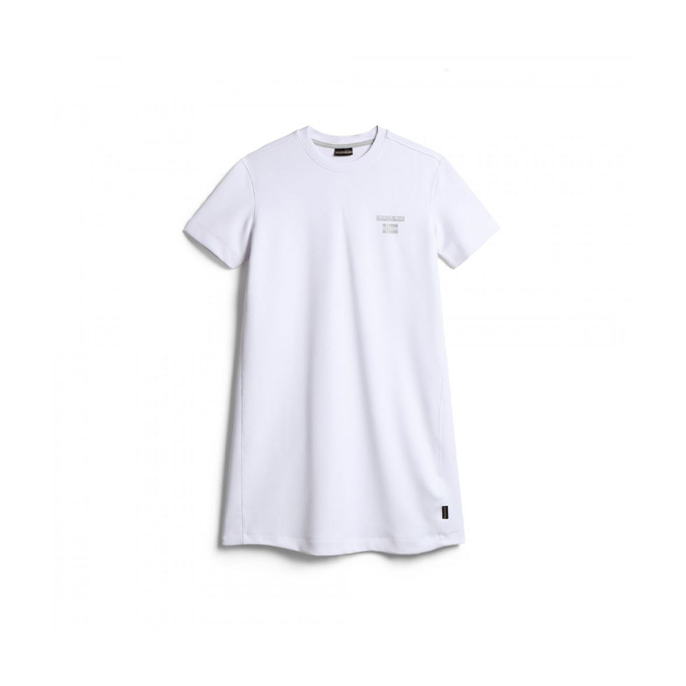 Λευκό αθλητικό φόρεμα Rucu